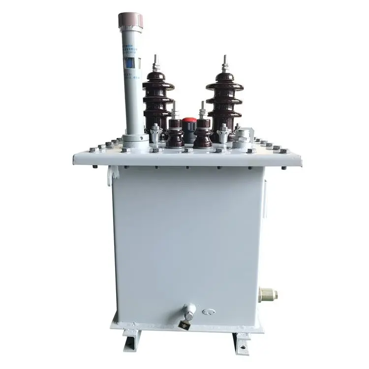 37.5kva ຂັ້ນ​ຕອນ​ທີ​ດຽວ​ເຟ​ສ​ບຸກ Pole Mounted Transformer​
