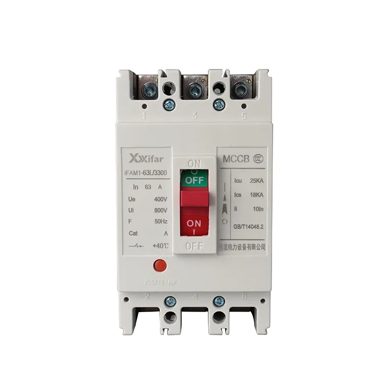 63a 4p Tpn Mccb ດ້ວຍການຕິດຕໍ່ພົວພັນ